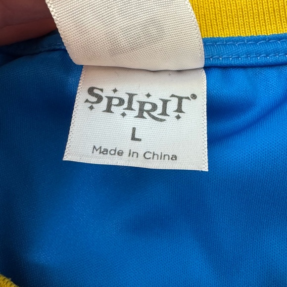 Roy Kent Costume Jersey Men’s Large Spirit Halloween #6 Ted Lasso - Picture 6 of 8